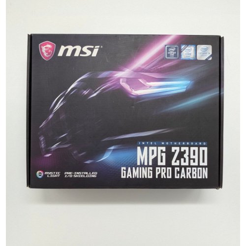 Купить Материнская плата MSI MPG Z390 GAMING PRO CARBON (s1151-v2, Intel Z390) (Восстановлено продавцом, 677805) с проверкой совместимости: обзор, характеристики, цена в Киеве, Днепре, Одессе, Харькове, Украине | интернет-магазин TELEMART.UA фото