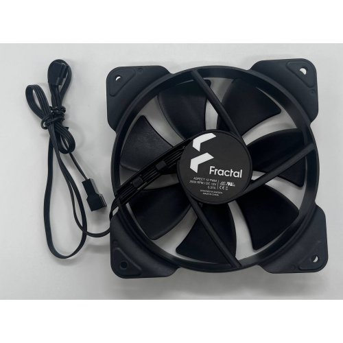 Кулер для корпуса Fractal Design Aspect 12 PWM (FD-F-AS1-1203) Black (Відновлено продавцем, 677814) купити з перевіркою сумісності: огляд, характеристики, ціна у Києві, Львові, Вінниці, Хмельницькому, Івано-Франківську, Україні | інтернет-магазин TELEMART.UA фото