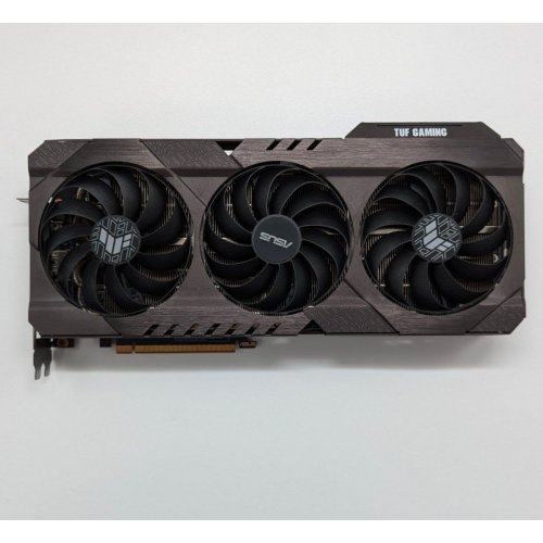 Відеокарта Asus TUF Radeon RX 6800 XT OC 16384MB (TUF-RX6800XT-O16G-GAMING) (Відновлено продавцем, 677831) купити з перевіркою сумісності: огляд, характеристики, ціна у Києві, Львові, Вінниці, Хмельницькому, Івано-Франківську, Україні | інтернет-магазин TELEMART.UA фото