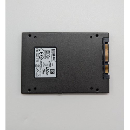 Ssd-диск Kingston SSDNow A400 TLC 120GB 2.5'' (SA400S37/120G) (Відновлено продавцем, 677843) купити з перевіркою сумісності: огляд, характеристики, ціна у Києві, Львові, Вінниці, Хмельницькому, Івано-Франківську, Україні | інтернет-магазин TELEMART.UA фото