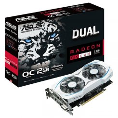 Видеокарта Asus Radeon RX 460 Dual OC 2048MB (DUAL-RX460-O2G) (Восстановлено продавцом, 677866)