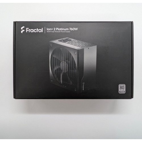 Блок живлення Fractal Design Ion+ 2 Platinum 760W (FD-P-IA2P-760-EU) (Відновлено продавцем, 677868) купити з перевіркою сумісності: огляд, характеристики, ціна у Києві, Львові, Вінниці, Хмельницькому, Івано-Франківську, Україні | інтернет-магазин TELEMART.UA фото