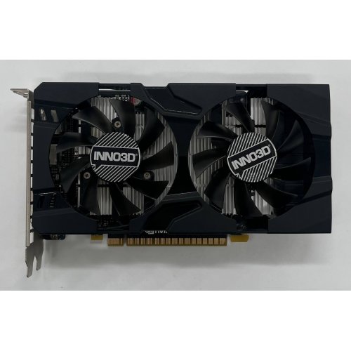 Купить Видеокарта Inno3D GeForce GTX 1050 Ti HerculeZ Twin X2 4096MB (N105T-1DDV-M5CM) (Восстановлено продавцом, 677874) с проверкой совместимости: обзор, характеристики, цена в Киеве, Днепре, Одессе, Харькове, Украине | интернет-магазин TELEMART.UA фото