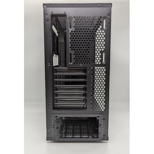 Корпус Fractal Design Meshify C без БЖ (FD-CA-MESH-C-BKO-TG) Black (Відновлено продавцем, 677881) купити з перевіркою сумісності: огляд, характеристики, ціна у Києві, Львові, Вінниці, Хмельницькому, Івано-Франківську, Україні | інтернет-магазин TELEMART.UA фото