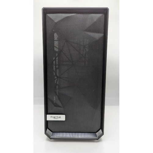 Корпус Fractal Design Meshify C без БЖ (FD-CA-MESH-C-BKO-TG) Black (Відновлено продавцем, 677881) купити з перевіркою сумісності: огляд, характеристики, ціна у Києві, Львові, Вінниці, Хмельницькому, Івано-Франківську, Україні | інтернет-магазин TELEMART.UA фото