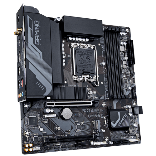 Купить Уценка материнская плата Gigabyte B760M GAMING X AX (s1700, Intel B760) (Следы использования, 677982) с проверкой совместимости: обзор, характеристики, цена в Киеве, Днепре, Одессе, Харькове, Украине | интернет-магазин TELEMART.UA фото