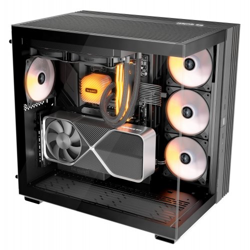 Photo Be Quiet! Light Base 600 LX Tempered Glass without PSU (BGW67) Black