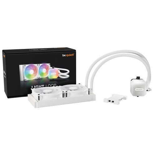 Готова СВО Be Quiet! Light Loop 240mm (BW021) White купити з перевіркою сумісності: огляд, характеристики, ціна у Києві, Львові, Вінниці, Хмельницькому, Івано-Франківську, Україні | інтернет-магазин TELEMART.UA фото