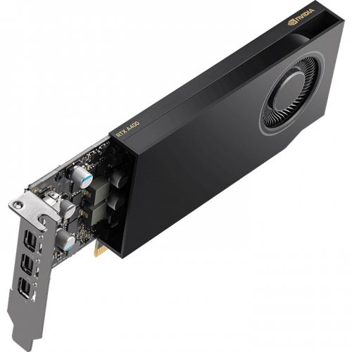 Відеокарта PNY NVIDIA RTX A400 4096MB (VCNRTXA400-SB) OEM купити з перевіркою сумісності: огляд, характеристики, ціна у Києві, Львові, Вінниці, Хмельницькому, Івано-Франківську, Україні | інтернет-магазин TELEMART.UA фото