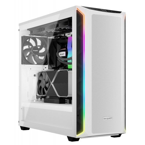 Корпус Be Quiet! Shadow Base 800 DX Tempered Glass без БЖ (BGW62) White (Відновлено продавцем, 678050) купити з перевіркою сумісності: огляд, характеристики, ціна у Києві, Львові, Вінниці, Хмельницькому, Івано-Франківську, Україні | інтернет-магазин TELEMART.UA фото