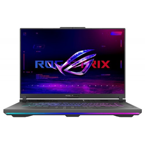 Купить Уценка ноутбук Asus ROG Strix G16 G614JV-N3446 (90NR0C61-M00Z90) Eclipse Gray (Вітринний зразок, 678125) - цена в Харькове, Киеве, Днепре, Одессе
в интернет-магазине Telemart фото