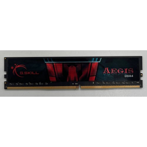 Купить Озу G.Skill DDR4 8GB 3000Mhz Aegis (F4-3000C16S-8GISB) (Восстановлено продавцом, 678139) с проверкой совместимости: обзор, характеристики, цена в Киеве, Днепре, Одессе, Харькове, Украине | интернет-магазин TELEMART.UA фото