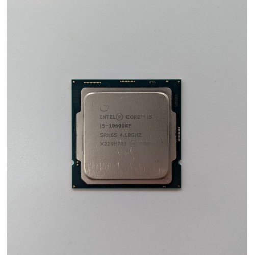 Процесор Intel Core i5-10600KF 4.1(4.8)GHz 12MB s1200 Tray (CM8070104282136) (Відновлено продавцем, 678150) купити з перевіркою сумісності: огляд, характеристики, ціна у Києві, Львові, Вінниці, Хмельницькому, Івано-Франківську, Україні | інтернет-магазин TELEMART.UA фото