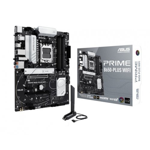 Photo Motherboard Asus PRIME B650-PLUS WIFI (sAM5, AMD B650)