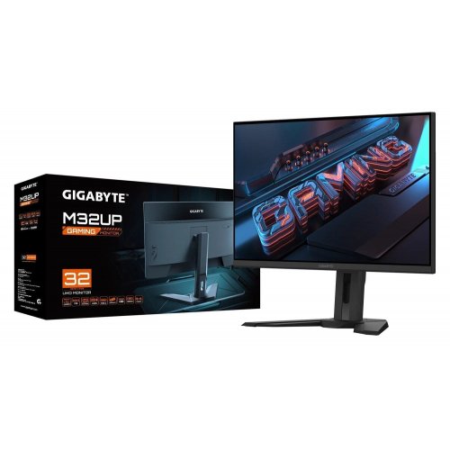 Монітор Gigabyte 31.5" M32UP Black купити в Україні: Київ, Львів, Хмельницький, Тернопіль | Низька ціна, відгуки, характеристики від TELEMART фото 8 Монітор Gigabyte 31.5" M32UP Black купити в Україні: Київ, Львів, Хмельницький, Тернопіль | Низька ціна, відгуки, характеристики від TELEMART фото