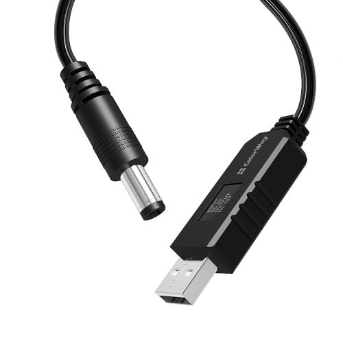 Купить Кабель питания для роутера ColorWay USB to DC 5.5х2.5mm 12V 1m (CW-CBUD067-BK) - цена в Харькове, Киеве, Днепре, Одессе
в интернет-магазине Telemart фото