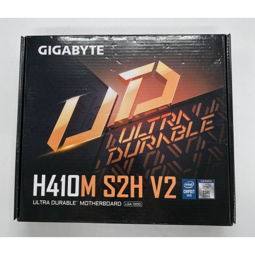 Купить Материнская плата Gigabyte H410M S2H V2 (s1200, Intel H410) (Восстановлено продавцом, 678810) с проверкой совместимости: обзор, характеристики, цена в Киеве, Днепре, Одессе, Харькове, Украине | интернет-магазин TELEMART.UA фото