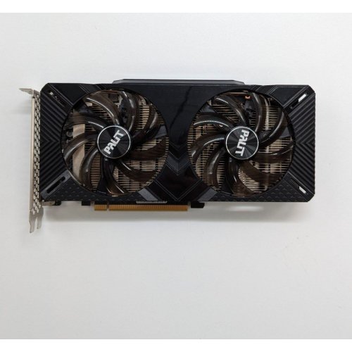 Відеокарта Palit GeForce RTX 2060 12288MB Dual (NE62060018K9-1160C) (Відновлено продавцем, 678811) купити з перевіркою сумісності: огляд, характеристики, ціна у Києві, Львові, Вінниці, Хмельницькому, Івано-Франківську, Україні | інтернет-магазин TELEMART.UA фото