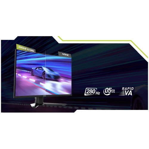 Купить Монитор MSI 27" MAG 274CXF Black - цена в Харькове, Киеве, Днепре, Одессе
в интернет-магазине Telemart фото