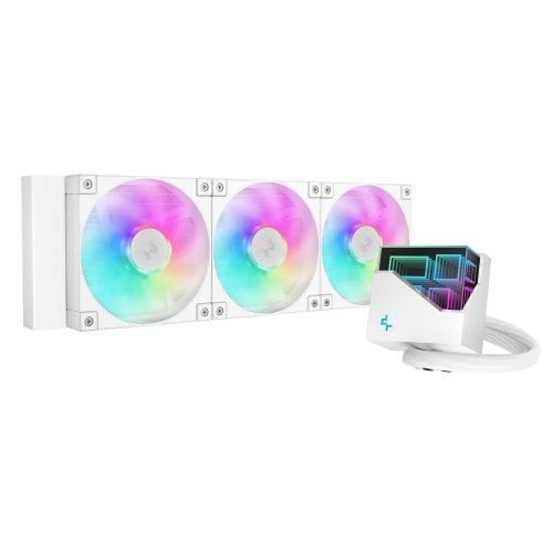 Купить Готовая СВО Deepcool LT360 ARGB (R-LT360-WHAMNC-G-1) White с проверкой совместимости: обзор, характеристики, цена в Киеве, Днепре, Одессе, Харькове, Украине | интернет-магазин TELEMART.UA фото