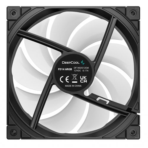 Купить Набор кулеров для корпуса Deepcool FD14 ARGB 3 in 1 (R-FD14-BKAPN3-G) Black с проверкой совместимости: обзор, характеристики, цена в Киеве, Днепре, Одессе, Харькове, Украине | интернет-магазин TELEMART.UA фото