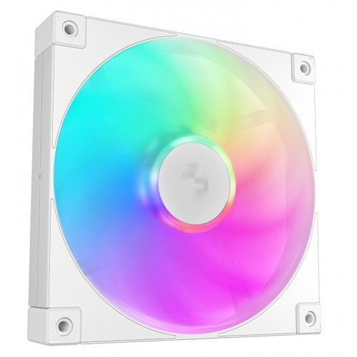 Купить Кулер для корпуса Deepcool FD14 ARGB (R-FD14-WHAPN1-G) White с проверкой совместимости: обзор, характеристики, цена в Киеве, Днепре, Одессе, Харькове, Украине | интернет-магазин TELEMART.UA фото