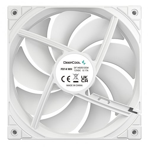 Купить Набор кулеров для корпуса Deepcool FD14 3 in 1 (R-FD14-WHNPN3-G) White с проверкой совместимости: обзор, характеристики, цена в Киеве, Днепре, Одессе, Харькове, Украине | интернет-магазин TELEMART.UA фото