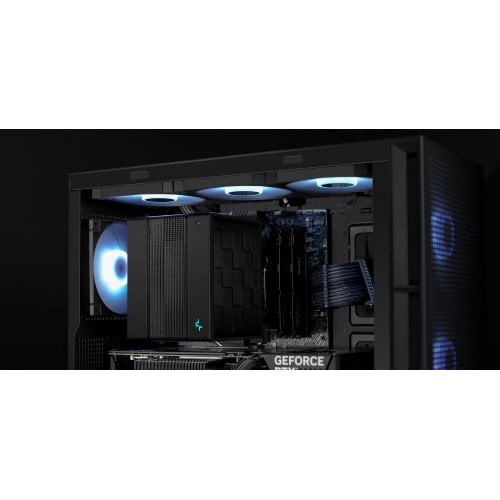 Купить Кулер для корпуса Deepcool FD12 ARGB 3 in 1 (R-FD12-BKAPN3-G) Black с проверкой совместимости: обзор, характеристики, цена в Киеве, Днепре, Одессе, Харькове, Украине | интернет-магазин TELEMART.UA фото