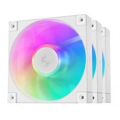 Кулер для корпуса Deepcool FD12 ARGB 3 in 1 (R-FD12-WHAPN3-G) White