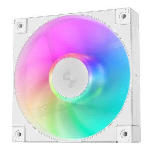 Купить Кулер для корпуса Deepcool FD12 ARGB 3 in 1 (R-FD12-WHAPN3-G) White с проверкой совместимости: обзор, характеристики, цена в Киеве, Днепре, Одессе, Харькове, Украине | интернет-магазин TELEMART.UA фото