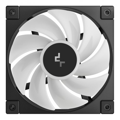 Кулер для корпуса Deepcool FD12 ARGB (R-FD12-BKAPN1-G) Black купити з перевіркою сумісності: огляд, характеристики, ціна у Києві, Львові, Вінниці, Хмельницькому, Івано-Франківську, Україні | інтернет-магазин TELEMART.UA фото