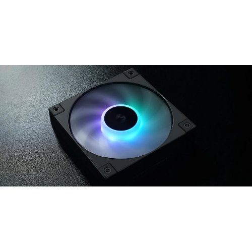 Купить Кулер для корпуса Deepcool FD12 ARGB (R-FD12-BKAPN1-G) Black с проверкой совместимости: обзор, характеристики, цена в Киеве, Днепре, Одессе, Харькове, Украине | интернет-магазин TELEMART.UA фото