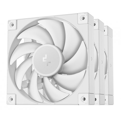 Купить Кулер для корпуса Deepcool FD12 3 in 1 (R-FD12-WHNPN3-G) White с проверкой совместимости: обзор, характеристики, цена в Киеве, Днепре, Одессе, Харькове, Украине | интернет-магазин TELEMART.UA фото