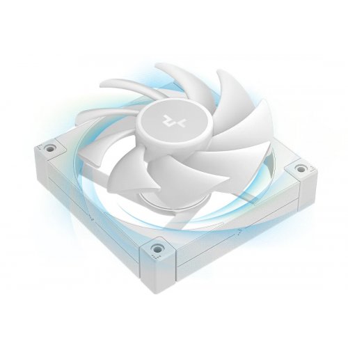 Кулер для корпуса Deepcool FD12 3 in 1 (R-FD12-WHNPN3-G) White купити з перевіркою сумісності: огляд, характеристики, ціна у Києві, Львові, Вінниці, Хмельницькому, Івано-Франківську, Україні | інтернет-магазин TELEMART.UA фото