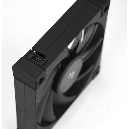 Кулер для корпуса Deepcool FD12 (R-FD12-BKNPN1-G) Black купити з перевіркою сумісності: огляд, характеристики, ціна у Києві, Львові, Вінниці, Хмельницькому, Івано-Франківську, Україні | інтернет-магазин TELEMART.UA фото