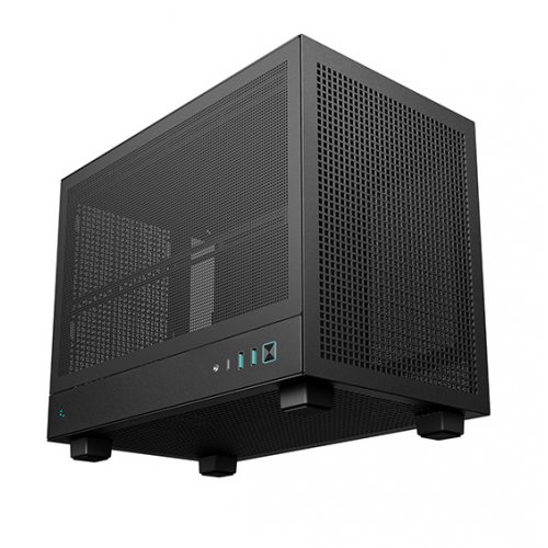 Корпус Deepcool CH160 Mesh без БЖ (R-CH160-BKNMI0-G-1) Black купити з перевіркою сумісності: огляд, характеристики, ціна у Києві, Львові, Вінниці, Хмельницькому, Івано-Франківську, Україні | інтернет-магазин TELEMART.UA фото