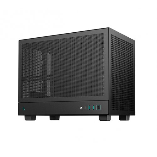 Корпус Deepcool CH160 Mesh без БЖ (R-CH160-BKNMI0-G-1) Black купити з перевіркою сумісності: огляд, характеристики, ціна у Києві, Львові, Вінниці, Хмельницькому, Івано-Франківську, Україні | інтернет-магазин TELEMART.UA фото