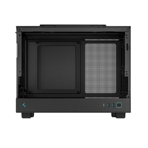 Корпус Deepcool CH160 Mesh без БЖ (R-CH160-BKNMI0-G-1) Black купити з перевіркою сумісності: огляд, характеристики, ціна у Києві, Львові, Вінниці, Хмельницькому, Івано-Франківську, Україні | інтернет-магазин TELEMART.UA фото