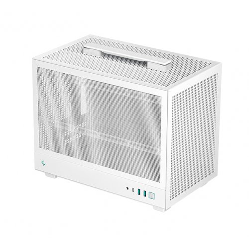 Корпус Deepcool CH160 Mesh без БЖ (R-CH160-WHNMI0-G-1) White купити з перевіркою сумісності: огляд, характеристики, ціна у Києві, Львові, Вінниці, Хмельницькому, Івано-Франківську, Україні | інтернет-магазин TELEMART.UA фото