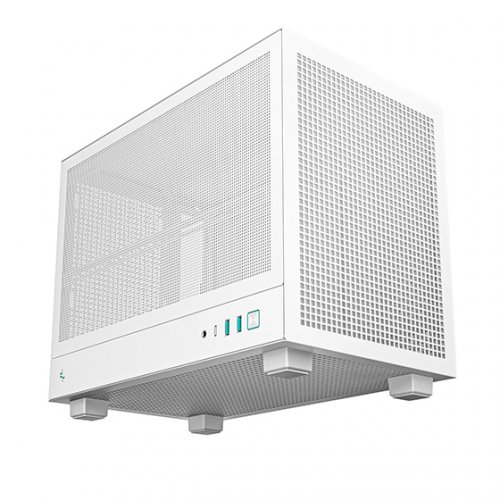 Корпус Deepcool CH160 Mesh без БЖ (R-CH160-WHNMI0-G-1) White купити з перевіркою сумісності: огляд, характеристики, ціна у Києві, Львові, Вінниці, Хмельницькому, Івано-Франківську, Україні | інтернет-магазин TELEMART.UA фото