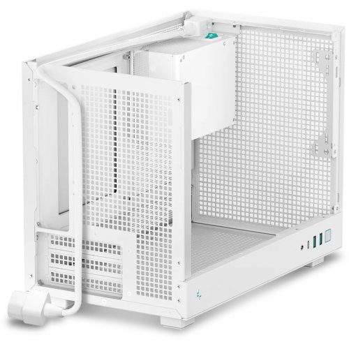 Корпус Deepcool CH160 Mesh без БЖ (R-CH160-WHNMI0-G-1) White купити з перевіркою сумісності: огляд, характеристики, ціна у Києві, Львові, Вінниці, Хмельницькому, Івано-Франківську, Україні | інтернет-магазин TELEMART.UA фото