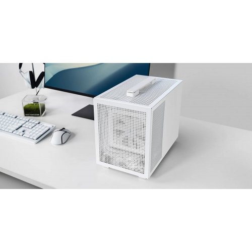 Корпус Deepcool CH160 Mesh без БЖ (R-CH160-WHNMI0-G-1) White купити з перевіркою сумісності: огляд, характеристики, ціна у Києві, Львові, Вінниці, Хмельницькому, Івано-Франківську, Україні | інтернет-магазин TELEMART.UA фото