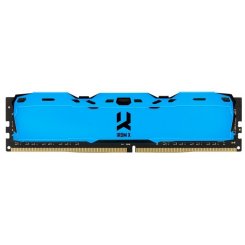 Озп GoodRAM DDR4 8GB 3000Mhz Iridium X Blue (IR-XB3000D464L16S/8G) (Відновлено продавцем, 678888)