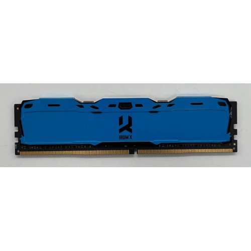 Озп GoodRAM DDR4 8GB 3000Mhz Iridium X Blue (IR-XB3000D464L16S/8G) (Відновлено продавцем, 678888) купити з перевіркою сумісності: огляд, характеристики, ціна у Києві, Львові, Вінниці, Хмельницькому, Івано-Франківську, Україні | інтернет-магазин TELEMART.UA фото