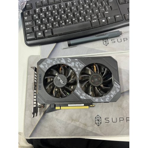 Купить Видеокарта Asus TUF RTX 2060 OC 6144MB (TUF-RTX2060-O6G-GAMING) (Восстановлено продавцом, 678931) с проверкой совместимости: обзор, характеристики, цена в Киеве, Днепре, Одессе, Харькове, Украине | интернет-магазин TELEMART.UA фото