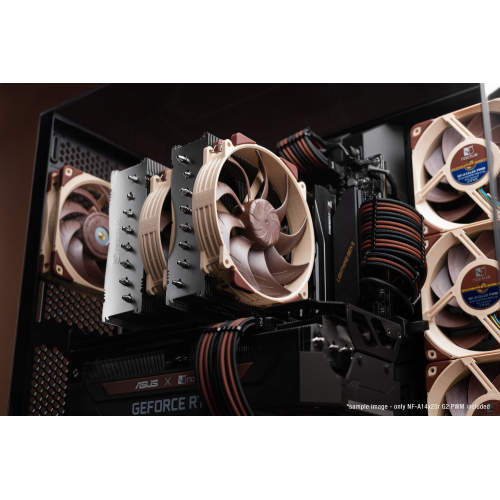 Кулер для корпуса Noctua NF-A14X25R G2 PWM купити з перевіркою сумісності: огляд, характеристики, ціна у Києві, Львові, Вінниці, Хмельницькому, Івано-Франківську, Україні | інтернет-магазин TELEMART.UA фото