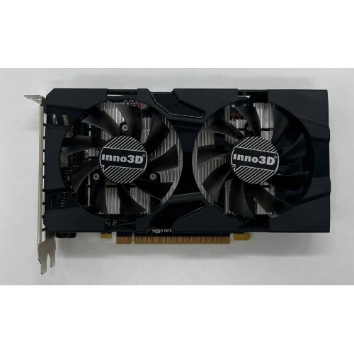 Відеокарта Inno3D GeForce GTX 1050 X2 2048MB (N1050-3DDV-E5CM) (Відновлено продавцем, 678964) купити з перевіркою сумісності: огляд, характеристики, ціна у Києві, Львові, Вінниці, Хмельницькому, Івано-Франківську, Україні | інтернет-магазин TELEMART.UA фото