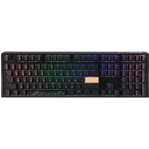 Купити Клавіатура Ducky One 3 RGB Cherry MX Brown (DKON2108ST-BUAPXCLAWSC1) Black - ціна в Києві, Львові, Вінниці, Хмельницькому, Франківську, Україні | інтернет-магазин TELEMART.UA фото