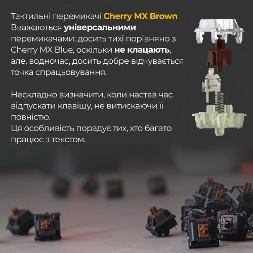 Купить Клавиатура Ducky One 3 RGB Cherry MX Brown (DKON2108ST-BUAPXCLAWSC1) Black - цена в Харькове, Киеве, Днепре, Одессе
в интернет-магазине Telemart фото