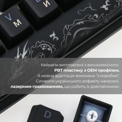 Купить Клавиатура Ducky One 3 RGB Cherry MX Speed Silver (DKON2108ST-PUAPXCLAWSC1) Black - цена в Харькове, Киеве, Днепре, Одессе
в интернет-магазине Telemart фото